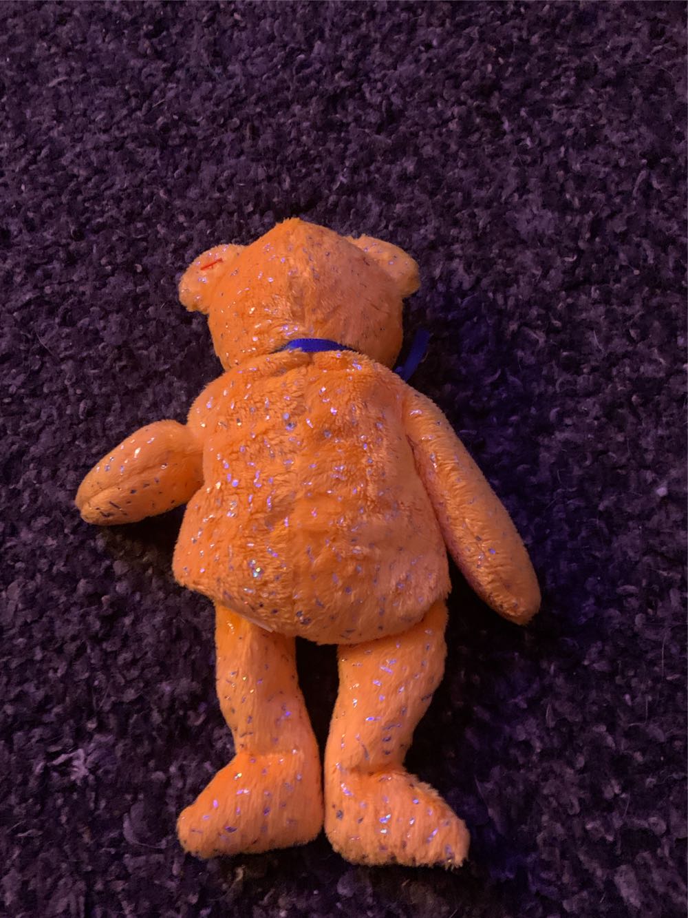 Decade The Bear (Orange)  (United States) plush collectible [Barcode 008421045853] - Main Image 2