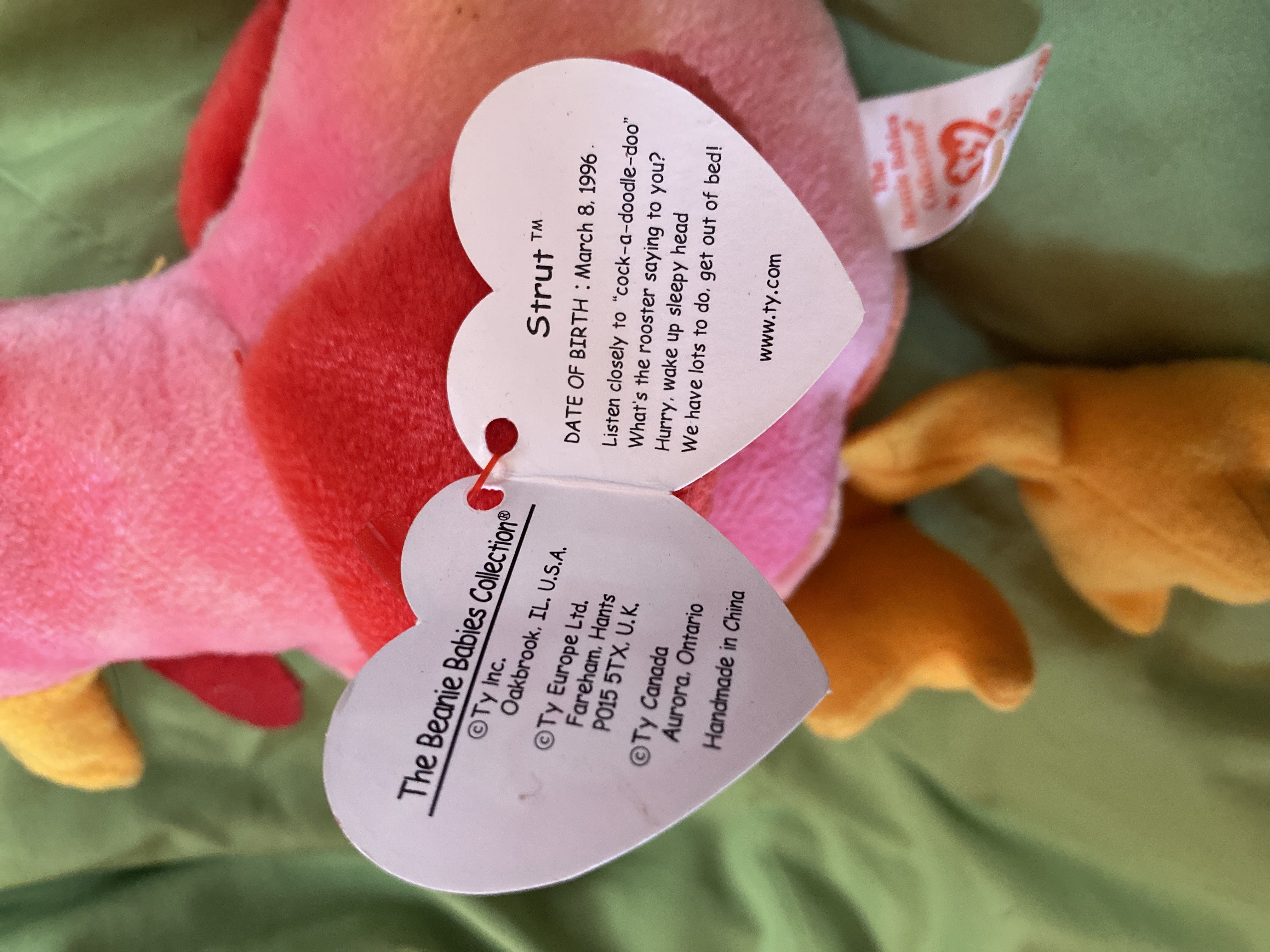 Doodle The Rooster  (United States) plush collectible [Barcode 008421041718] - Main Image 3