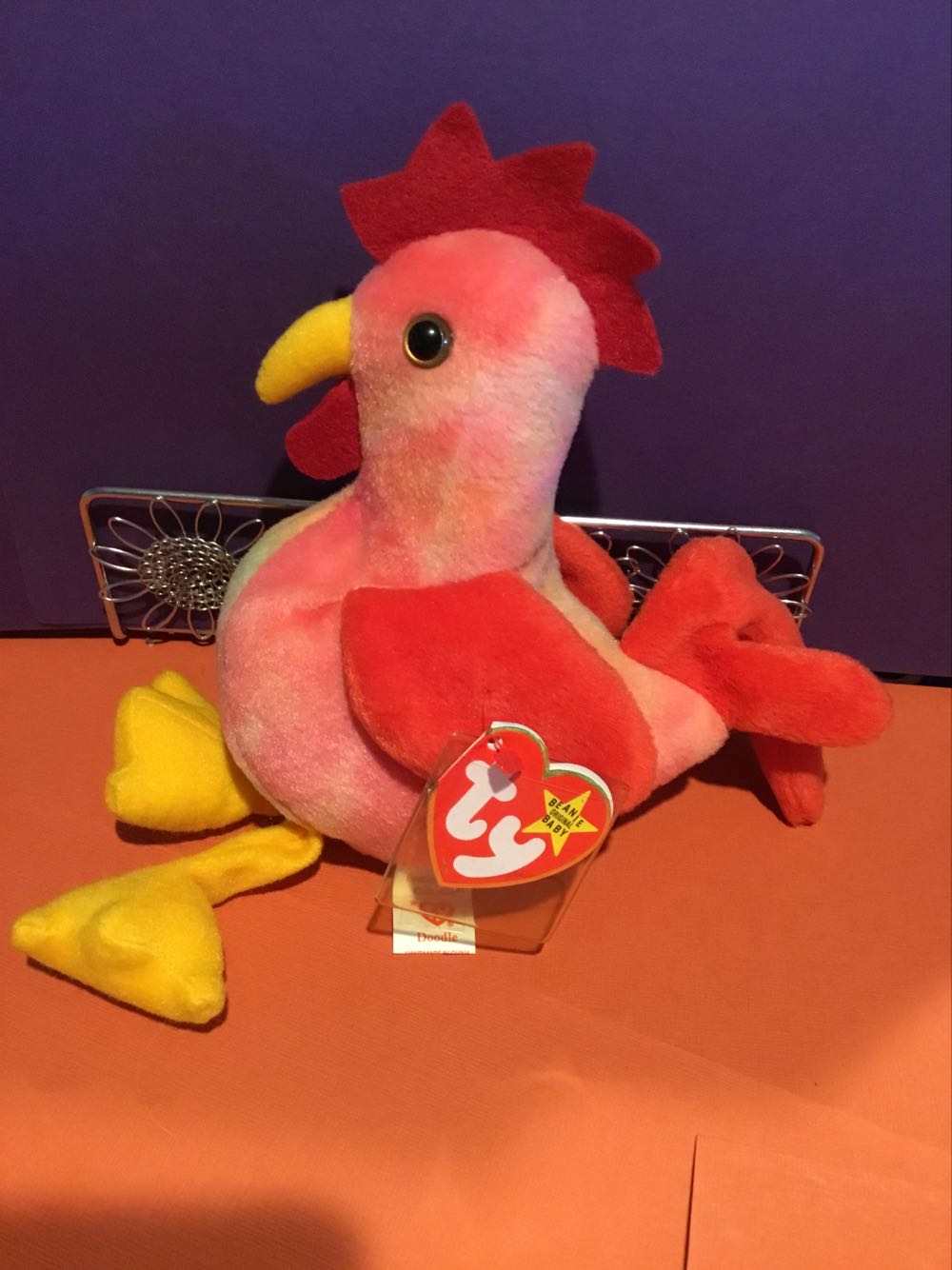 Doodle The Rooster  (United States) plush collectible [Barcode 008421041718] - Main Image 4