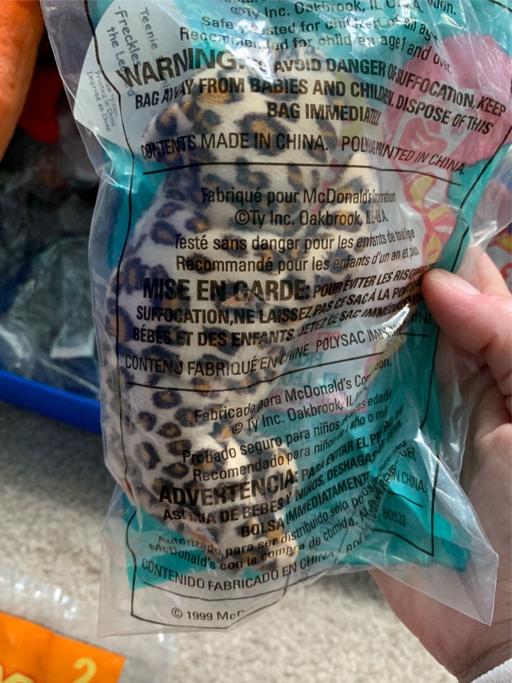 Freckles - Teenie  plush collectible - Main Image 2