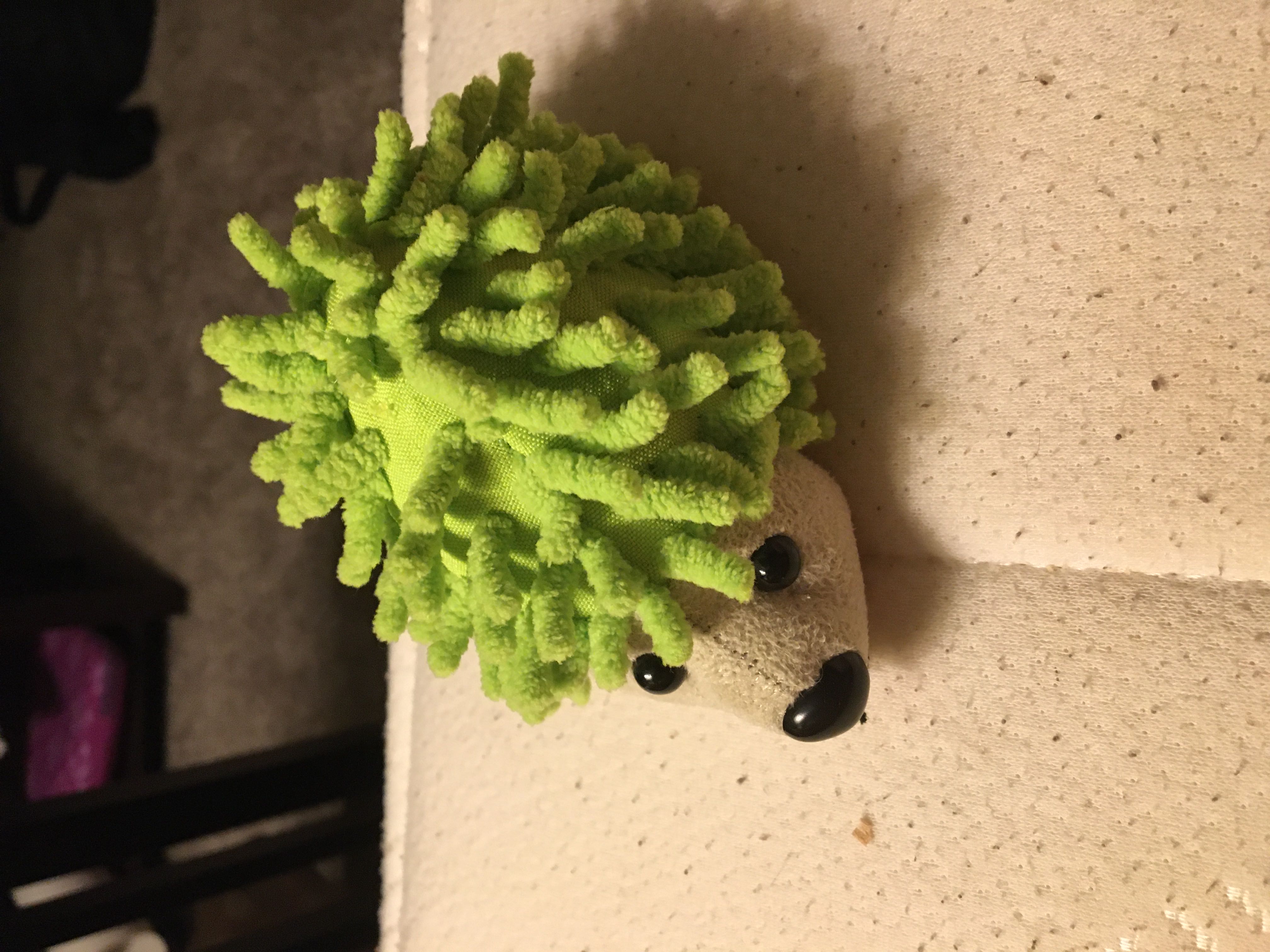 Green Hedgehog  plush collectible - Main Image 2