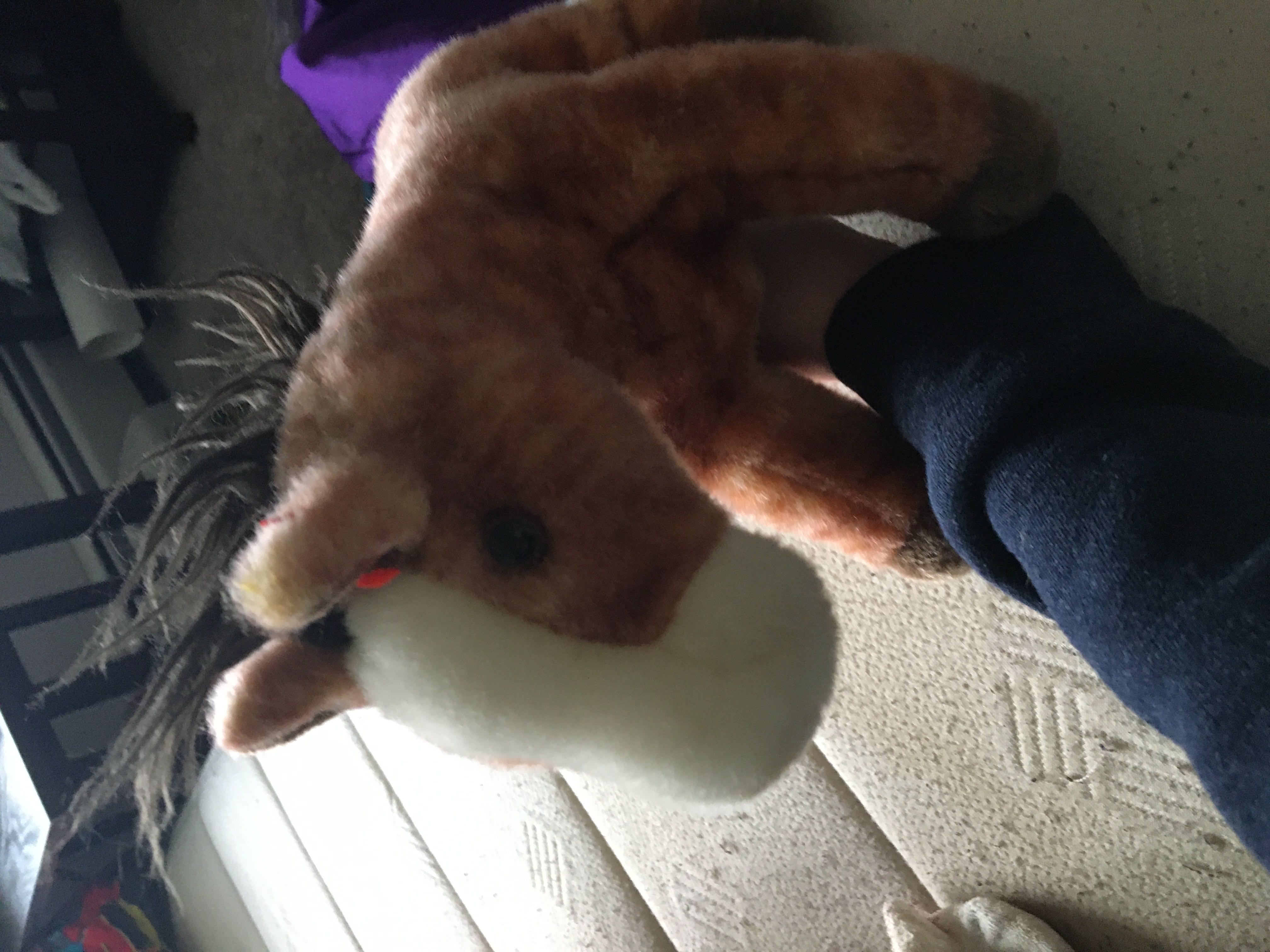 Beanie Buddies Horse  plush collectible - Main Image 2