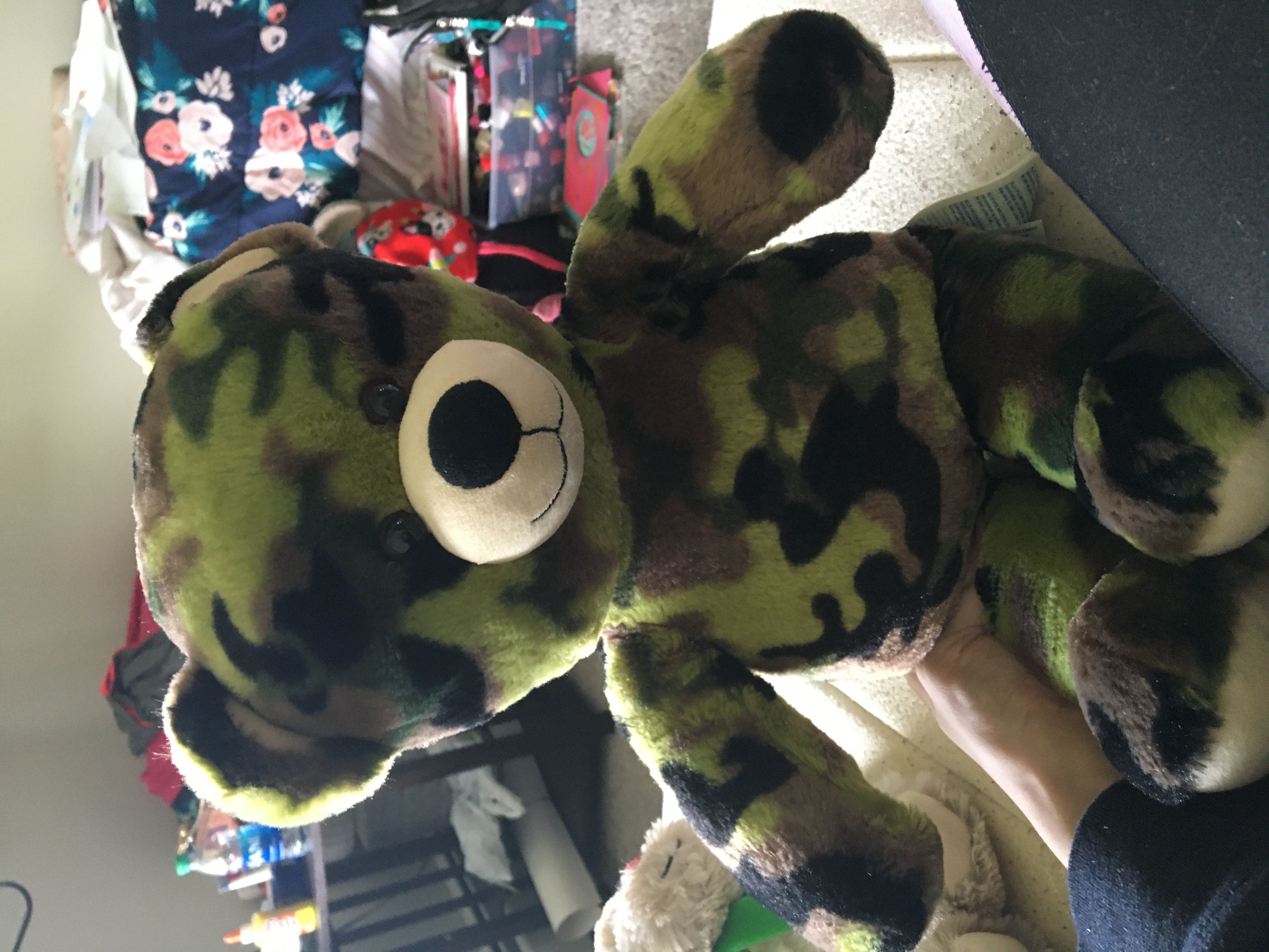 Camo Build A Bear  plush collectible - Main Image 1