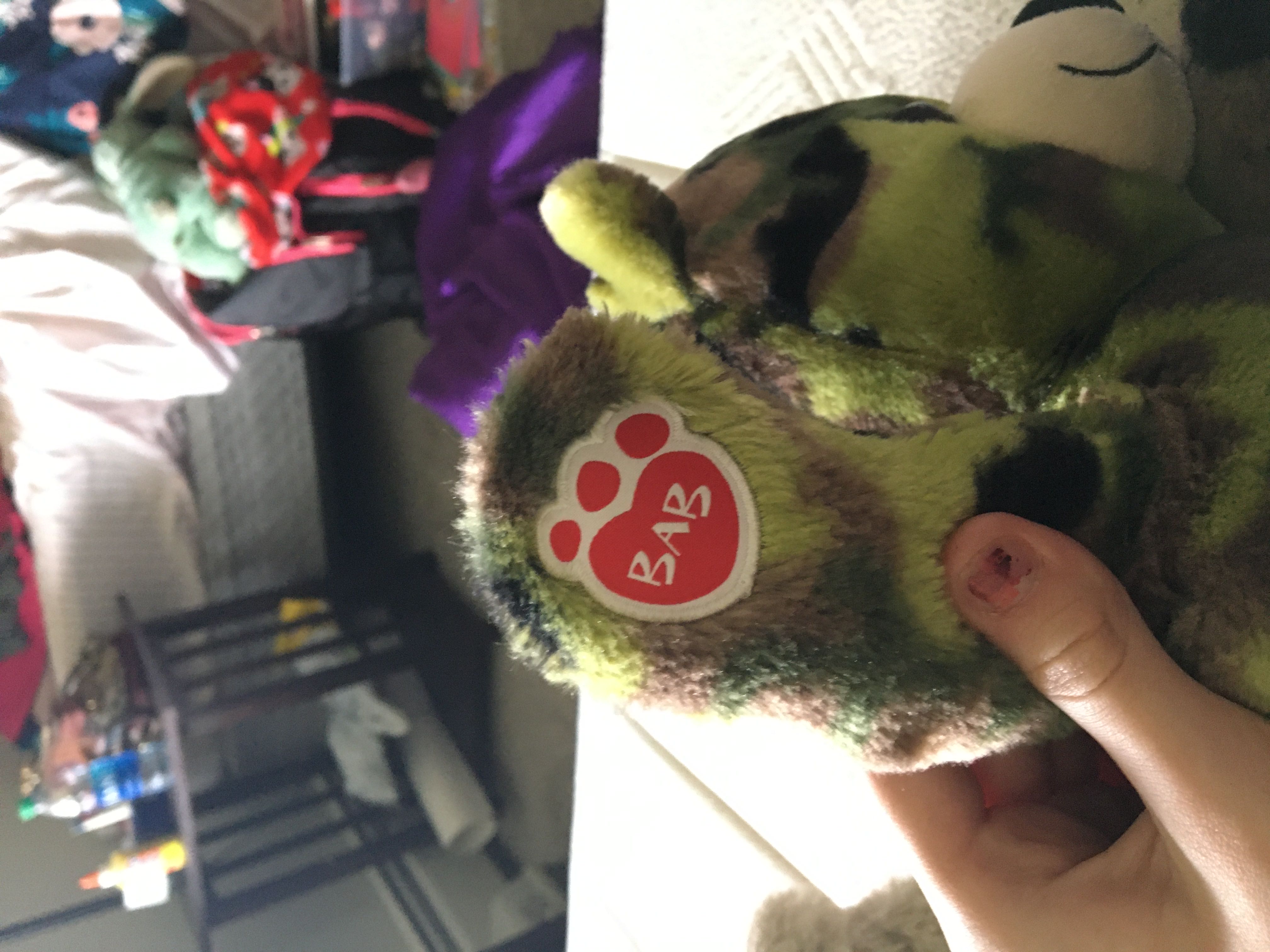 Camo Build A Bear  plush collectible - Main Image 2