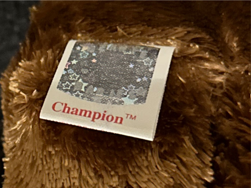 Champion FIFA The Bear (Italy)  (Italy) plush collectible [Barcode 008421044085] - Main Image 3