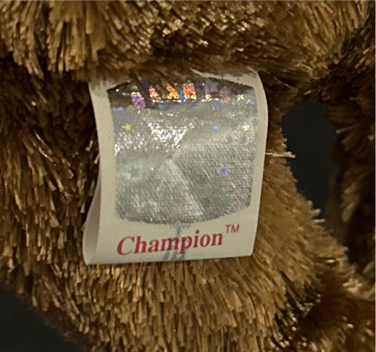 Champion FIFA The Bear (Germany)  (Germany) plush collectible [Barcode 008421044085] - Main Image 3