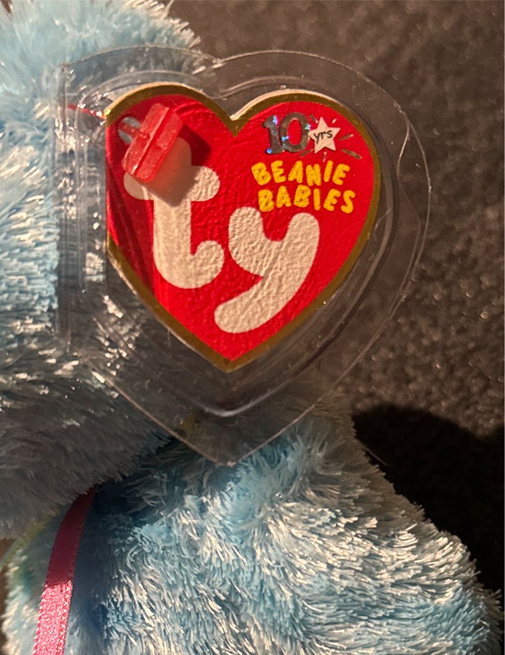 Sherbet The Bear (Blue)  (United States) plush collectible [Barcode 008421400041] - Main Image 2