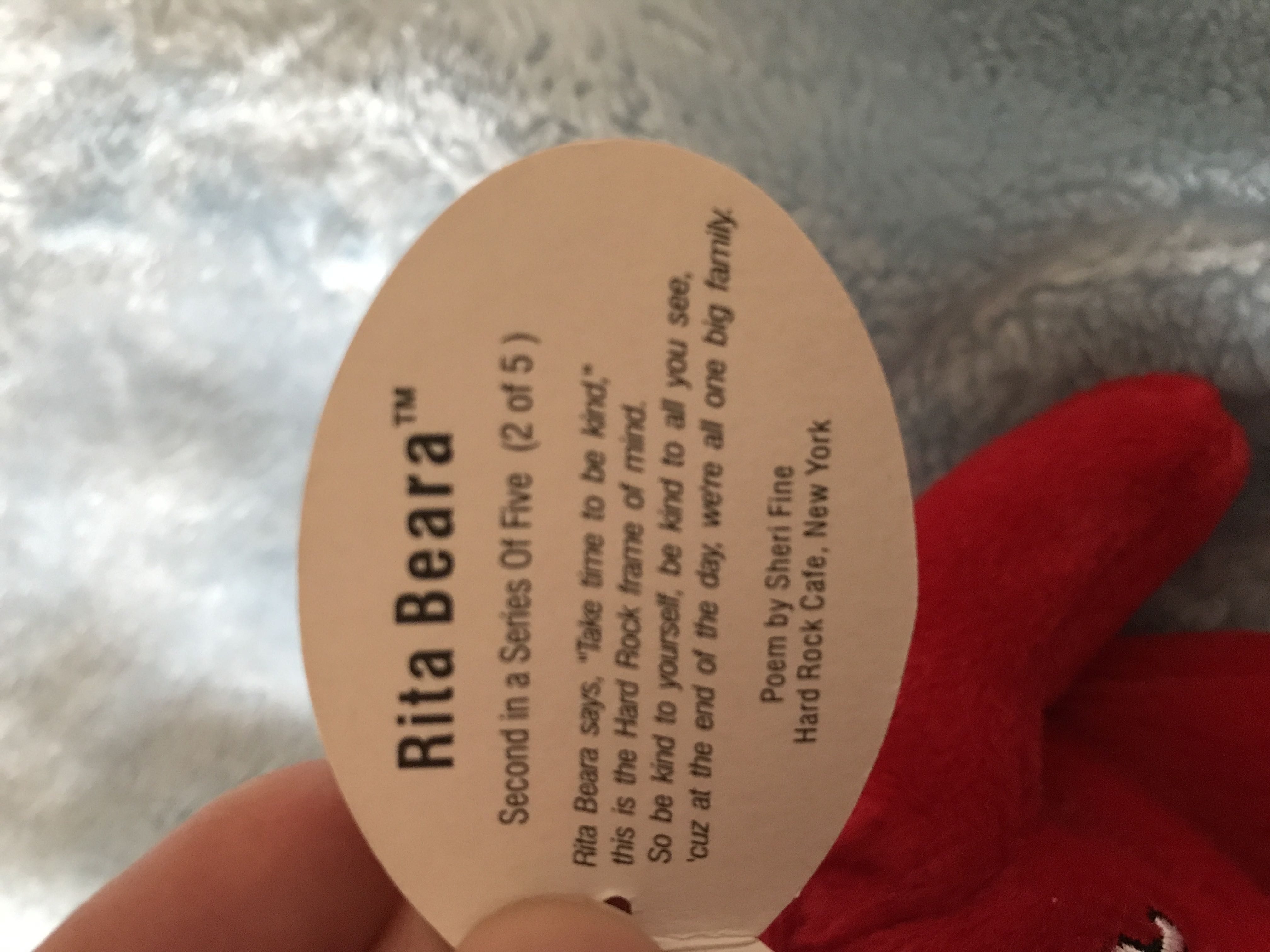 Rita Beara  plush collectible - Main Image 4