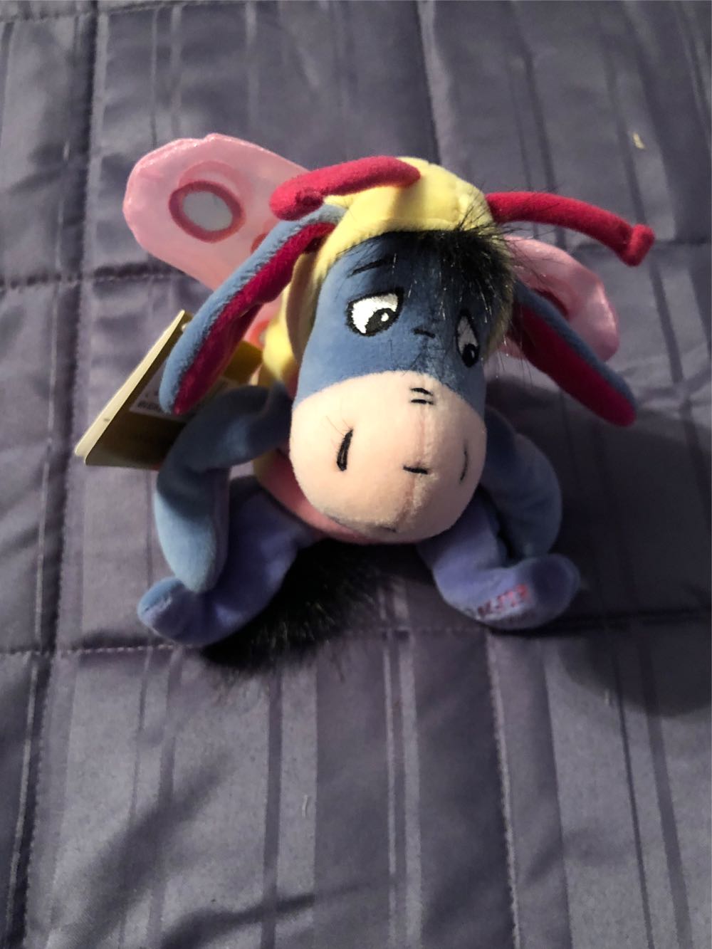 Butterfly Eeyore 8in  plush collectible [Barcode 417234520370] - Main Image 2