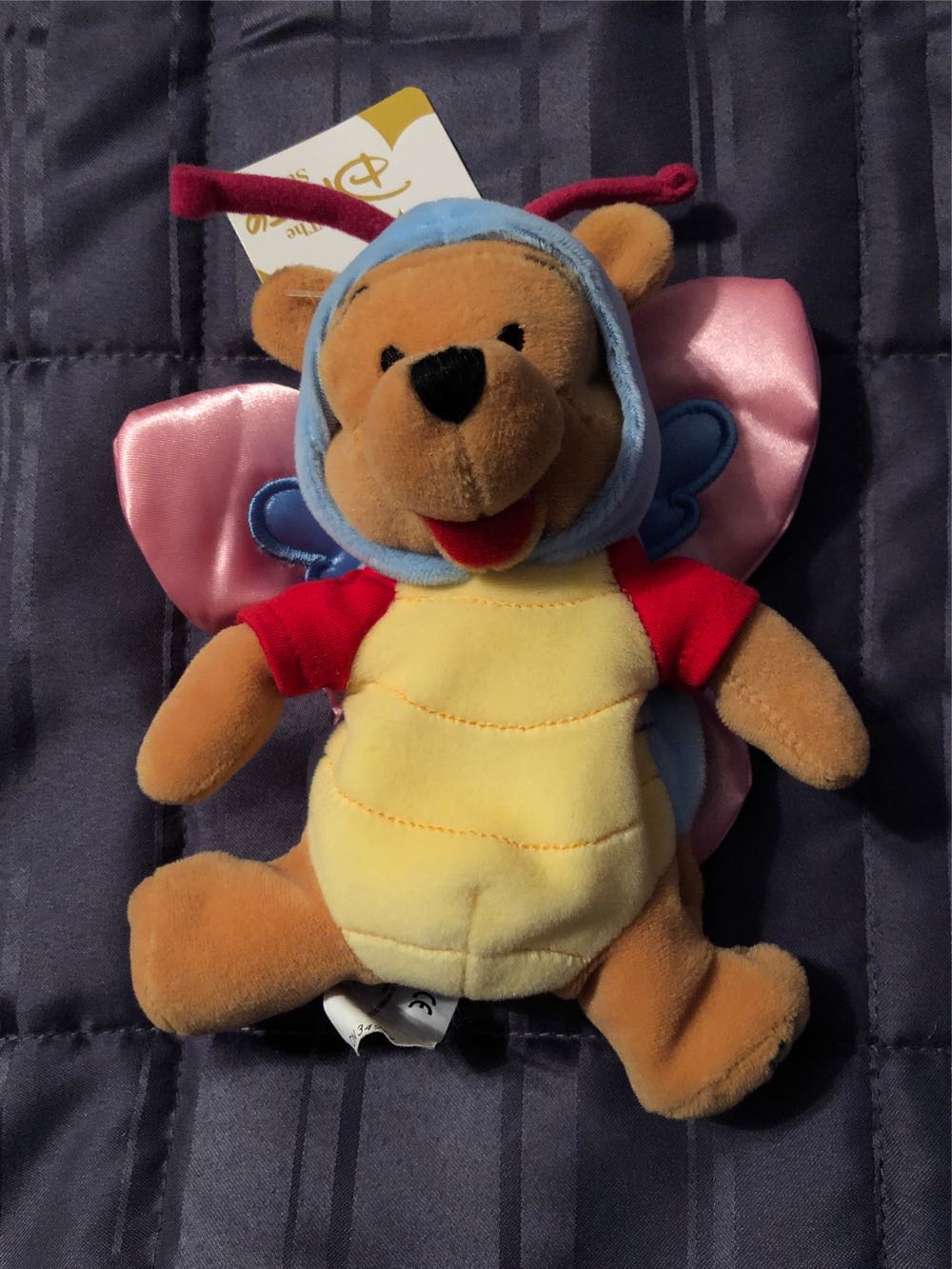 Butterfly Pooh 8in  plush collectible [Barcode 417234519893] - Main Image 2