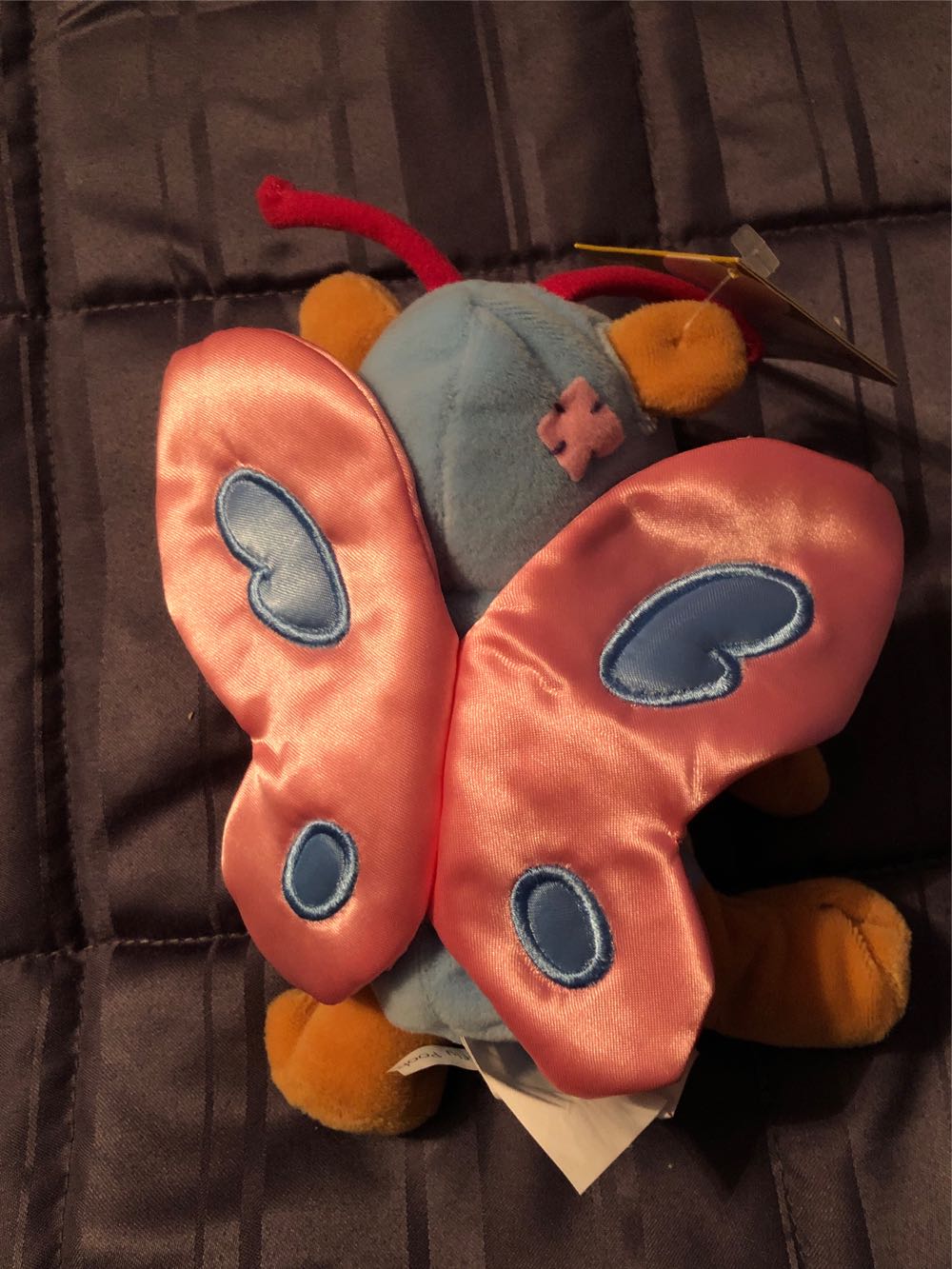 Butterfly Pooh 8in  plush collectible [Barcode 417234519893] - Main Image 3