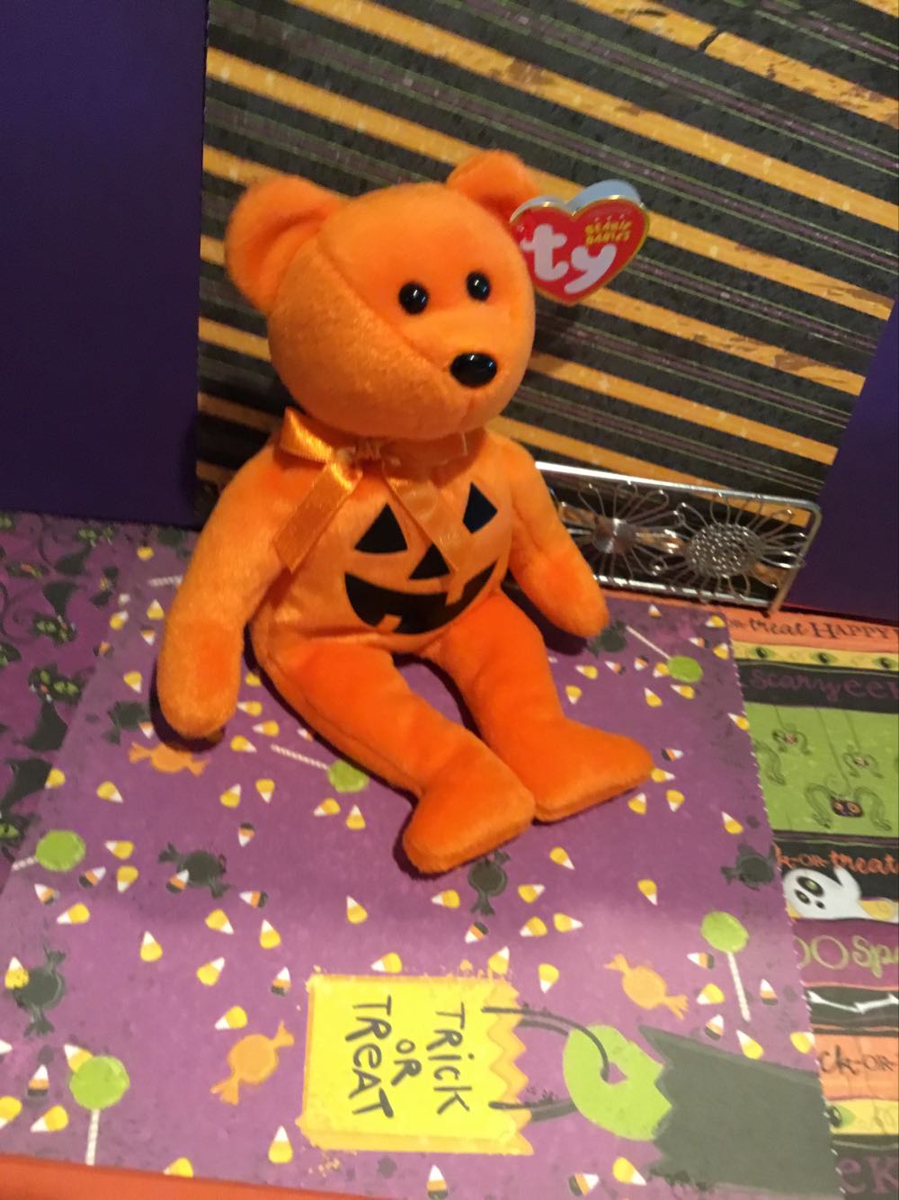 Punkin Face The Bear  plush collectible [Barcode 008421471560] - Main Image 4