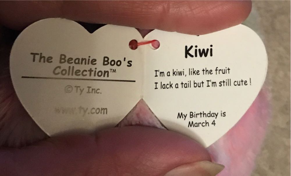 Kiwi  (United States) plush collectible [Barcode 008421362134] - Main Image 3