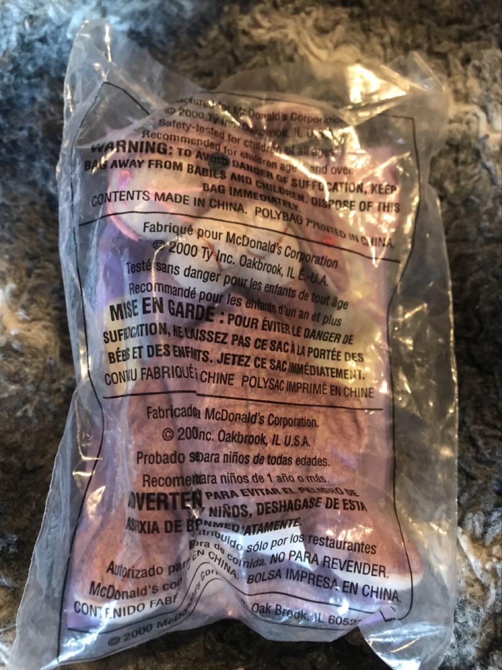 Sprigy The Lavender Bunny  plush collectible - Main Image 2