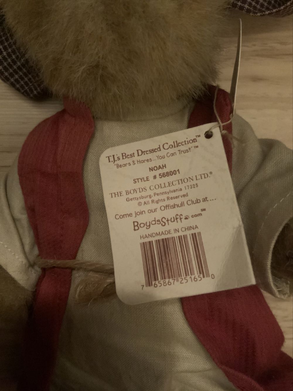 Noah  plush collectible - Main Image 2