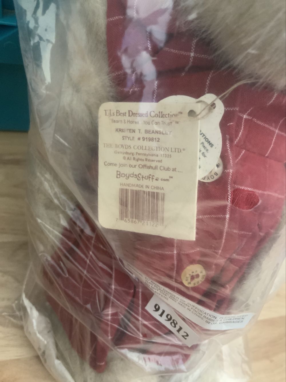 Kristen T. Beansley  plush collectible - Main Image 2