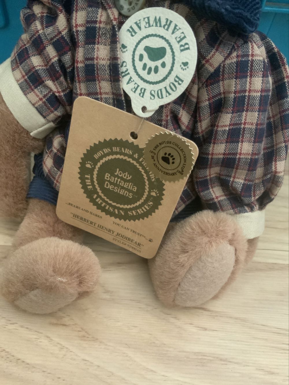 Herbert Henry Jodi Bear  plush collectible - Main Image 2