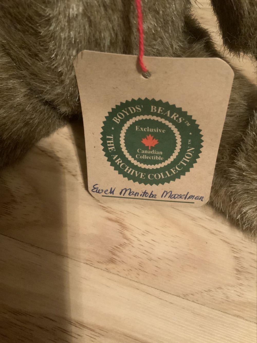 Ewell Manitoba Mooselman 2  plush collectible - Main Image 2