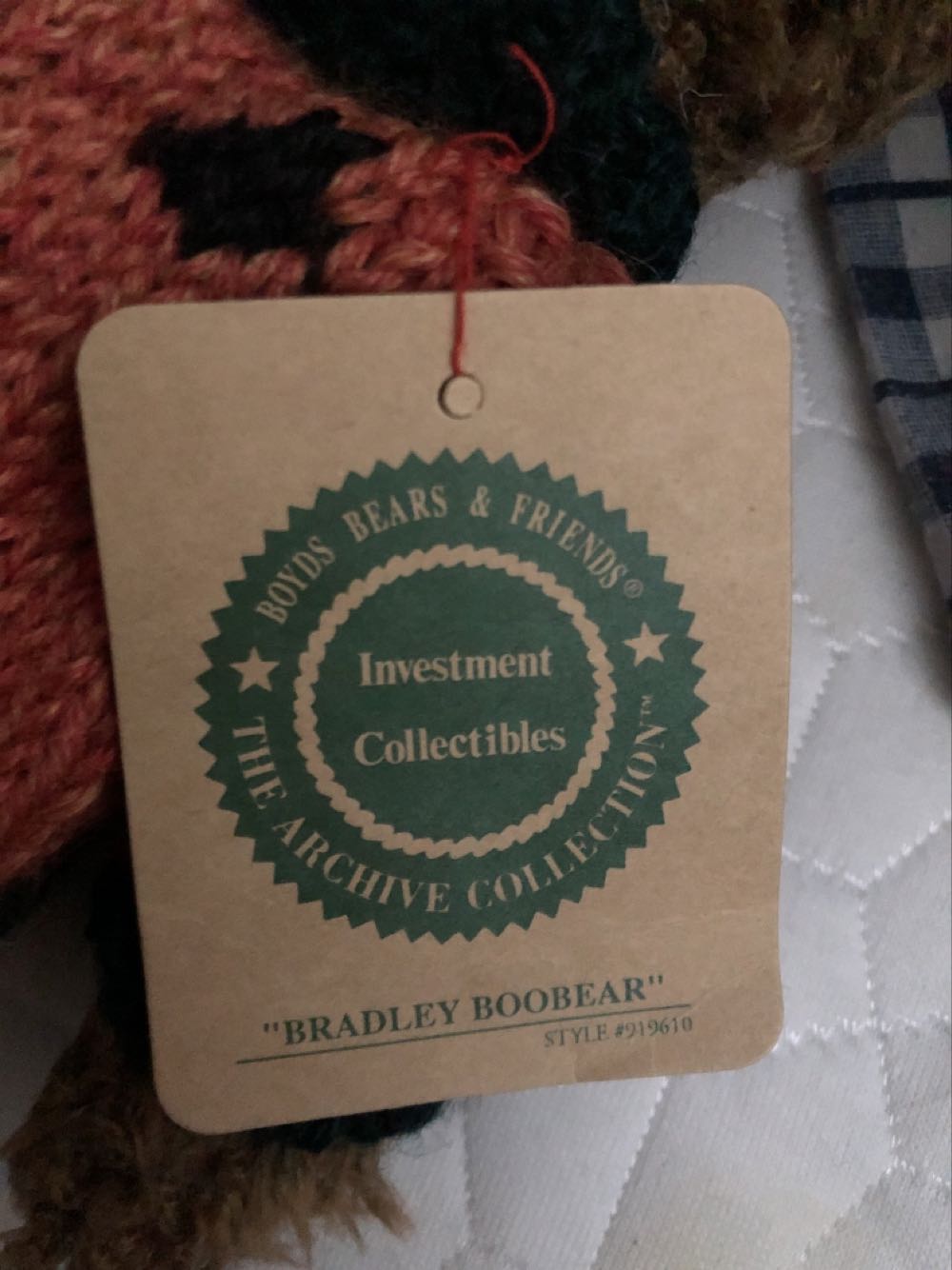 Bradley Boobear 2 + Sweaters (4) + Hangers (4) Accessory Accessories  plush collectible - Main Image 2