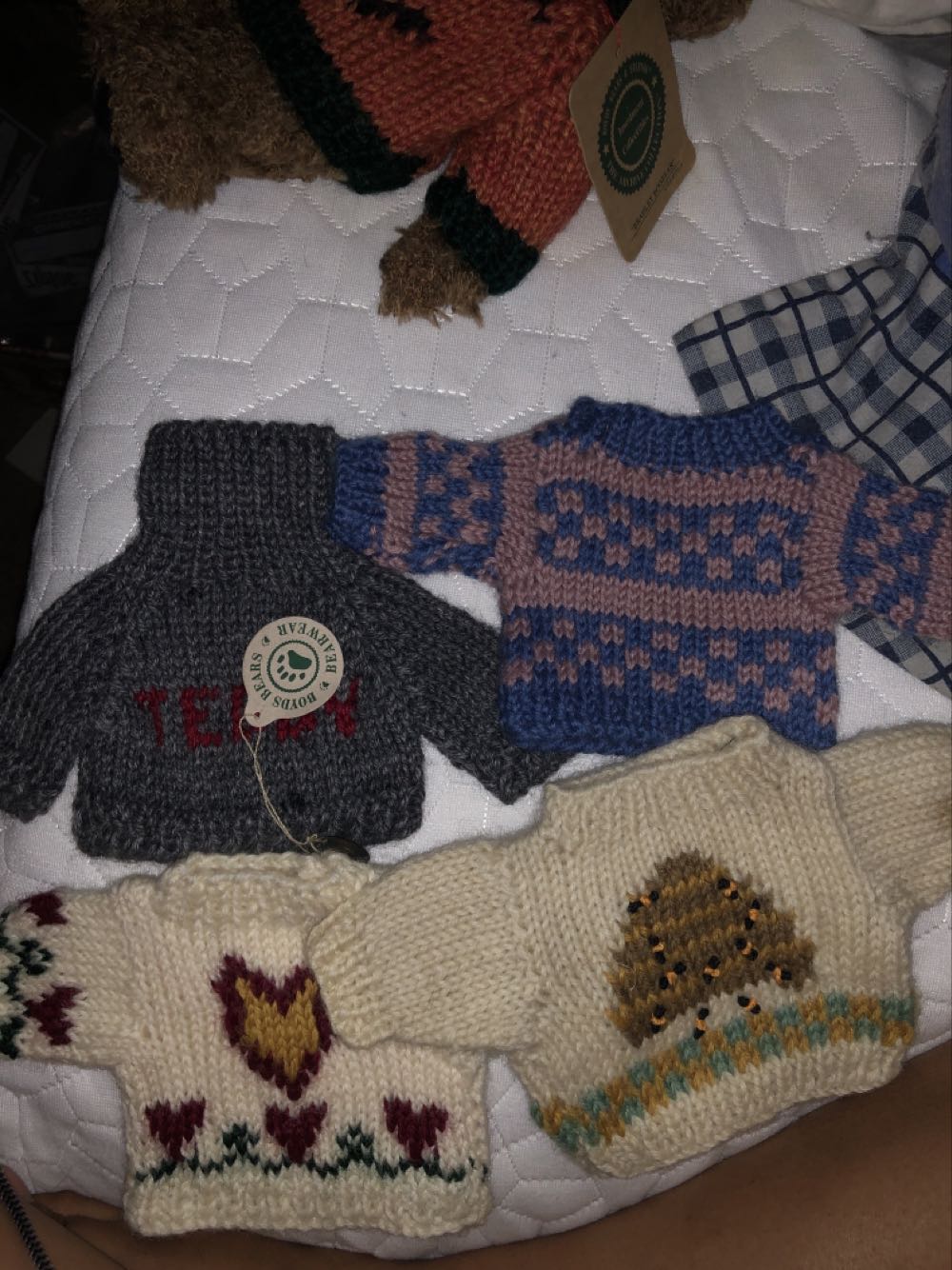 Bradley Boobear 2 + Sweaters (4) + Hangers (4) Accessory Accessories  plush collectible - Main Image 3