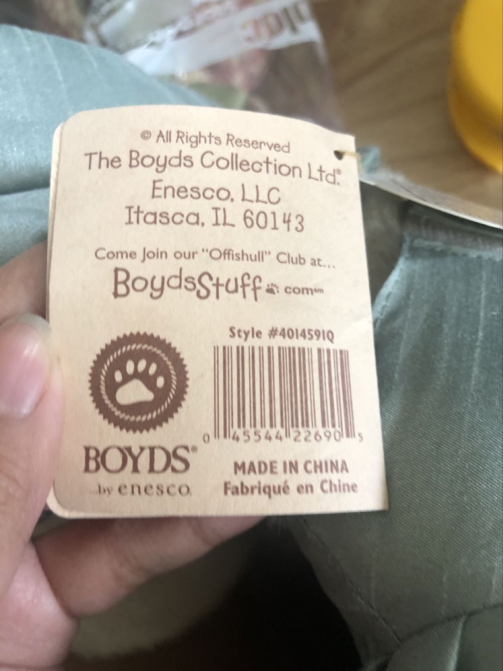 Pearl Bearsworth  plush collectible - Main Image 3