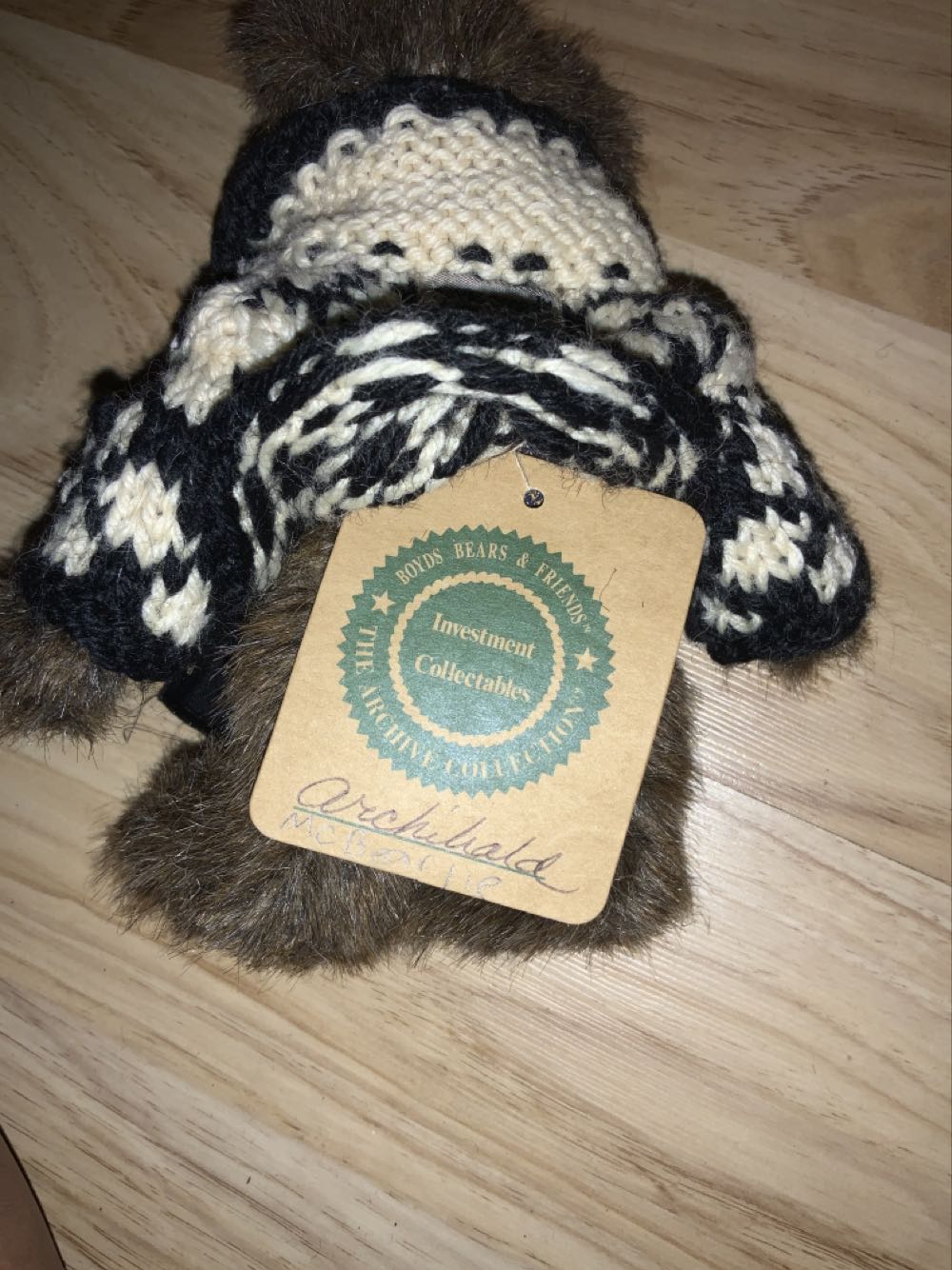 Archibald McBearlie  plush collectible - Main Image 2