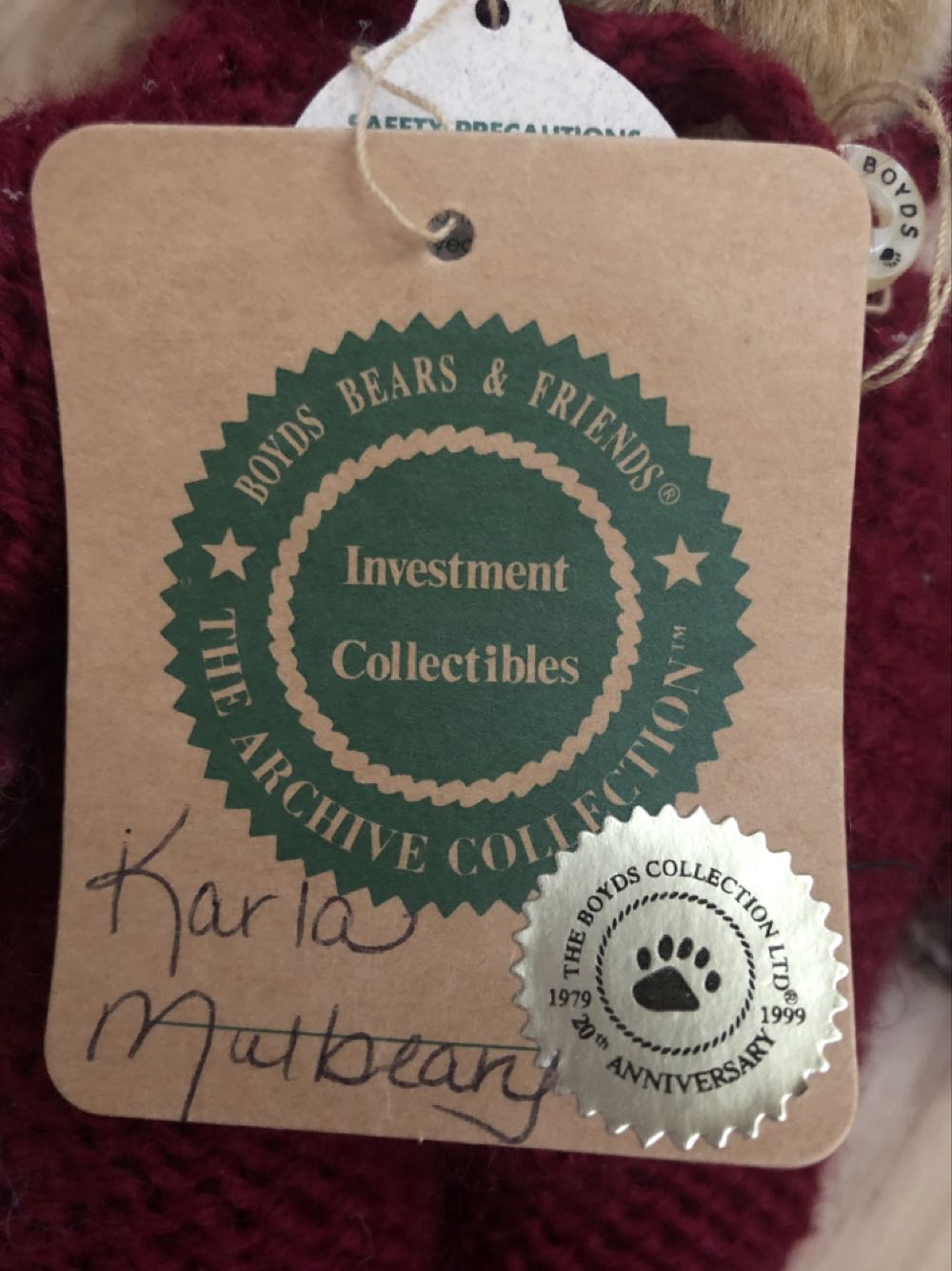 Karla Mulbeary  plush collectible - Main Image 2