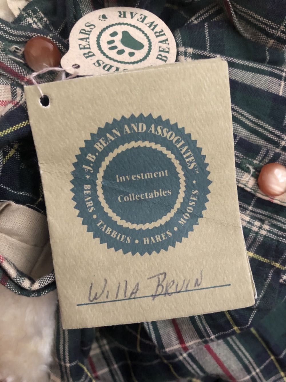 Willa Bruin  plush collectible - Main Image 2