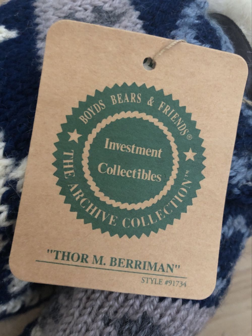 Thor M. Bearriman  plush collectible - Main Image 2