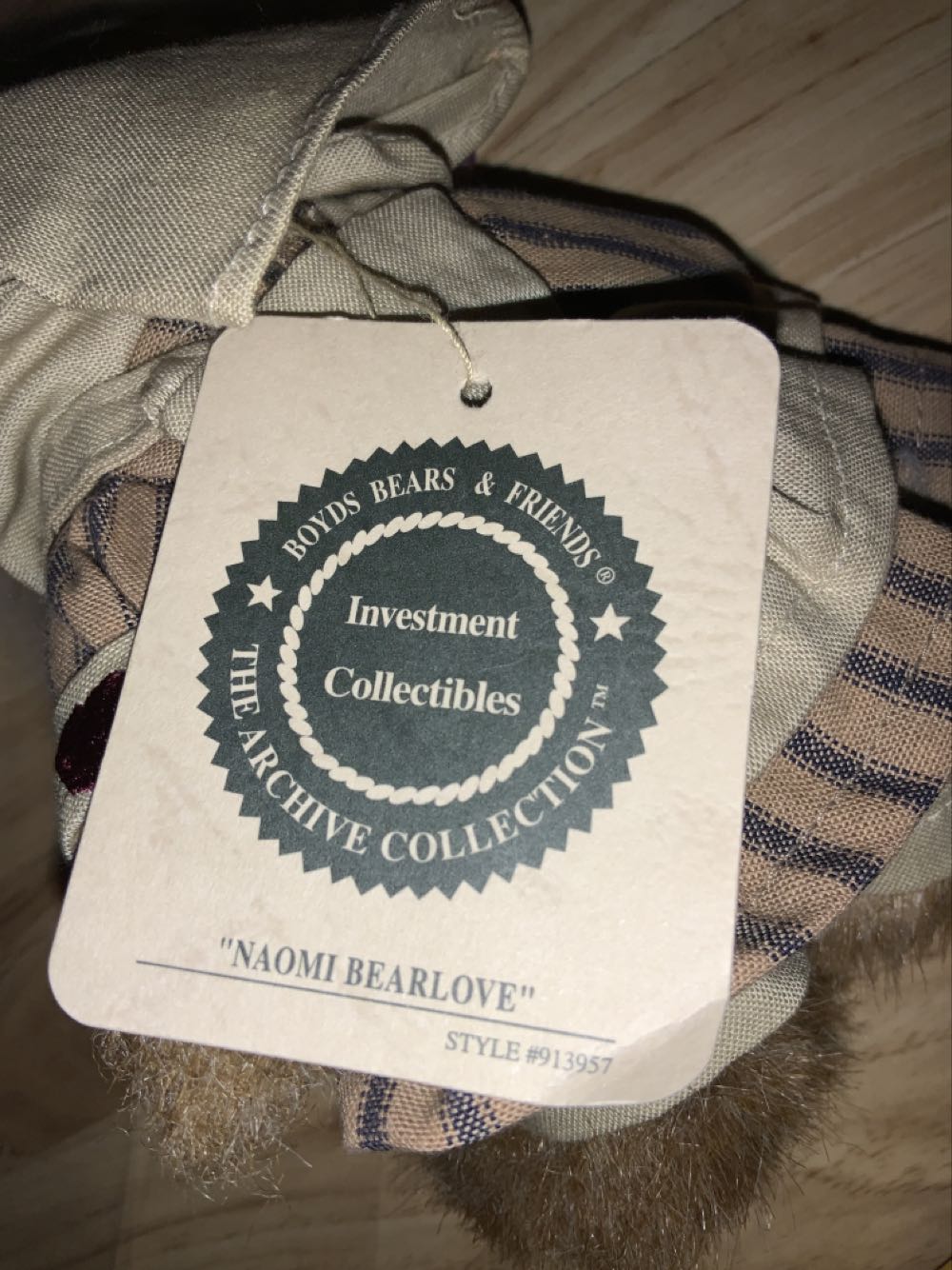 Naomi Bearlove  plush collectible - Main Image 2