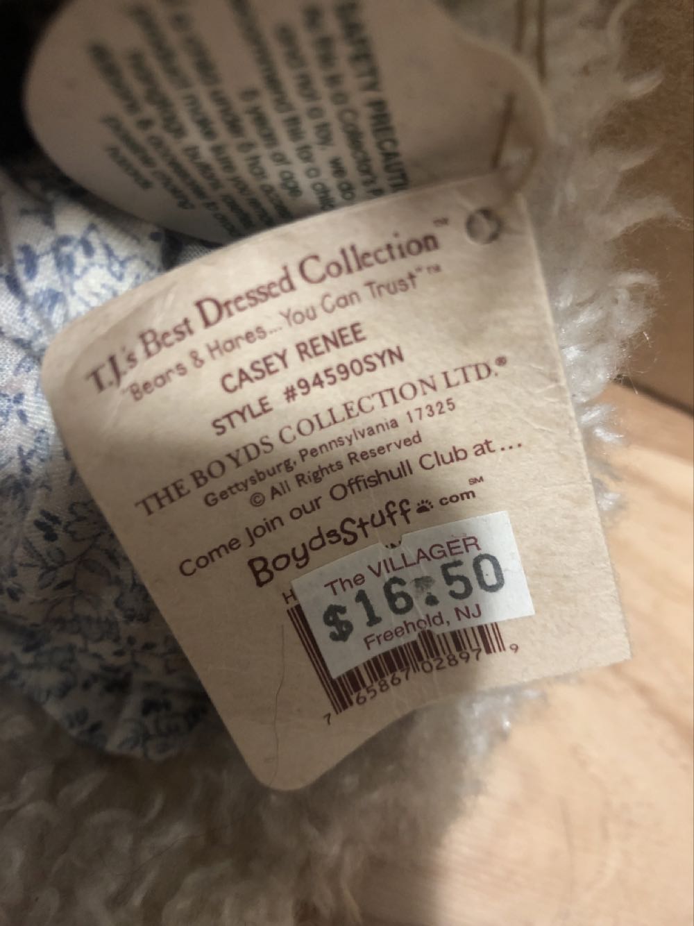 Casey Renew  plush collectible - Main Image 2