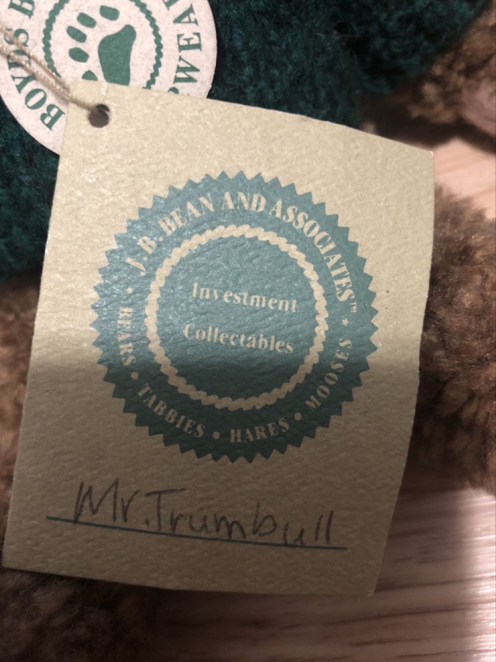 Mr. Trumbull  plush collectible - Main Image 2