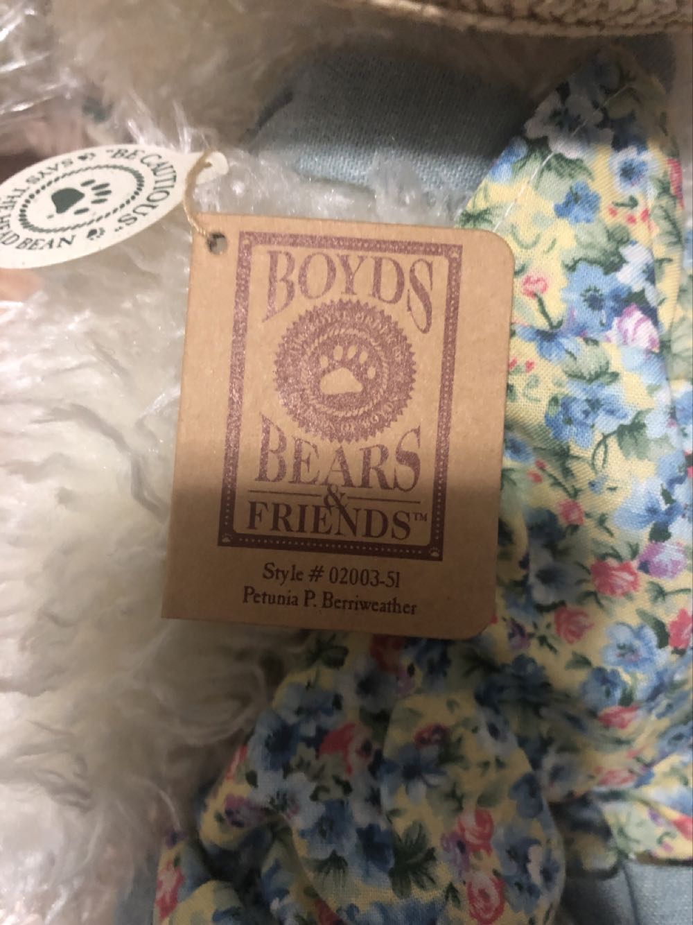 Petunia P. Bearriweather  plush collectible - Main Image 2