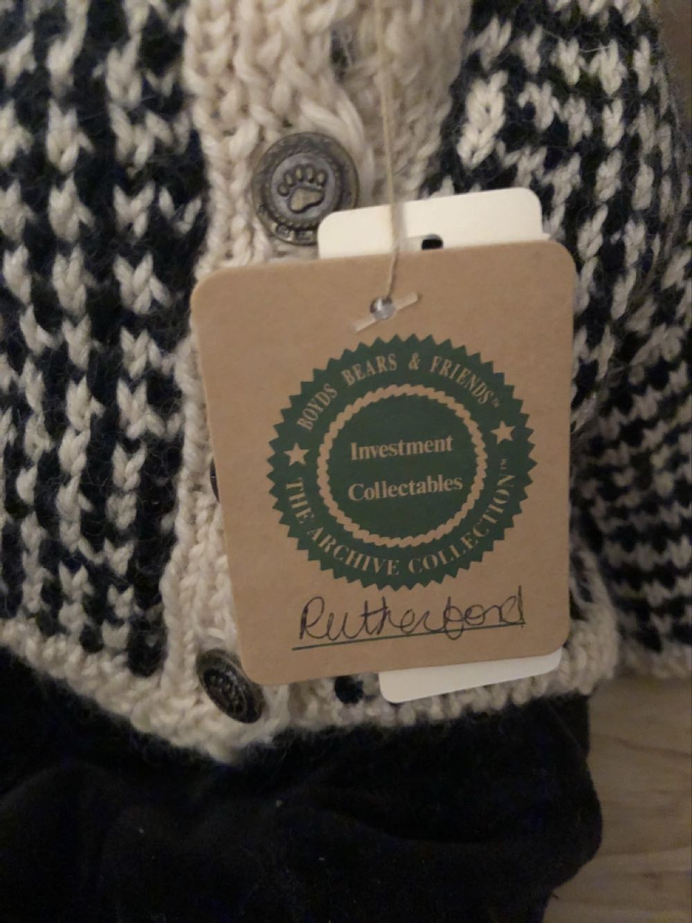 Rutherford  plush collectible - Main Image 2