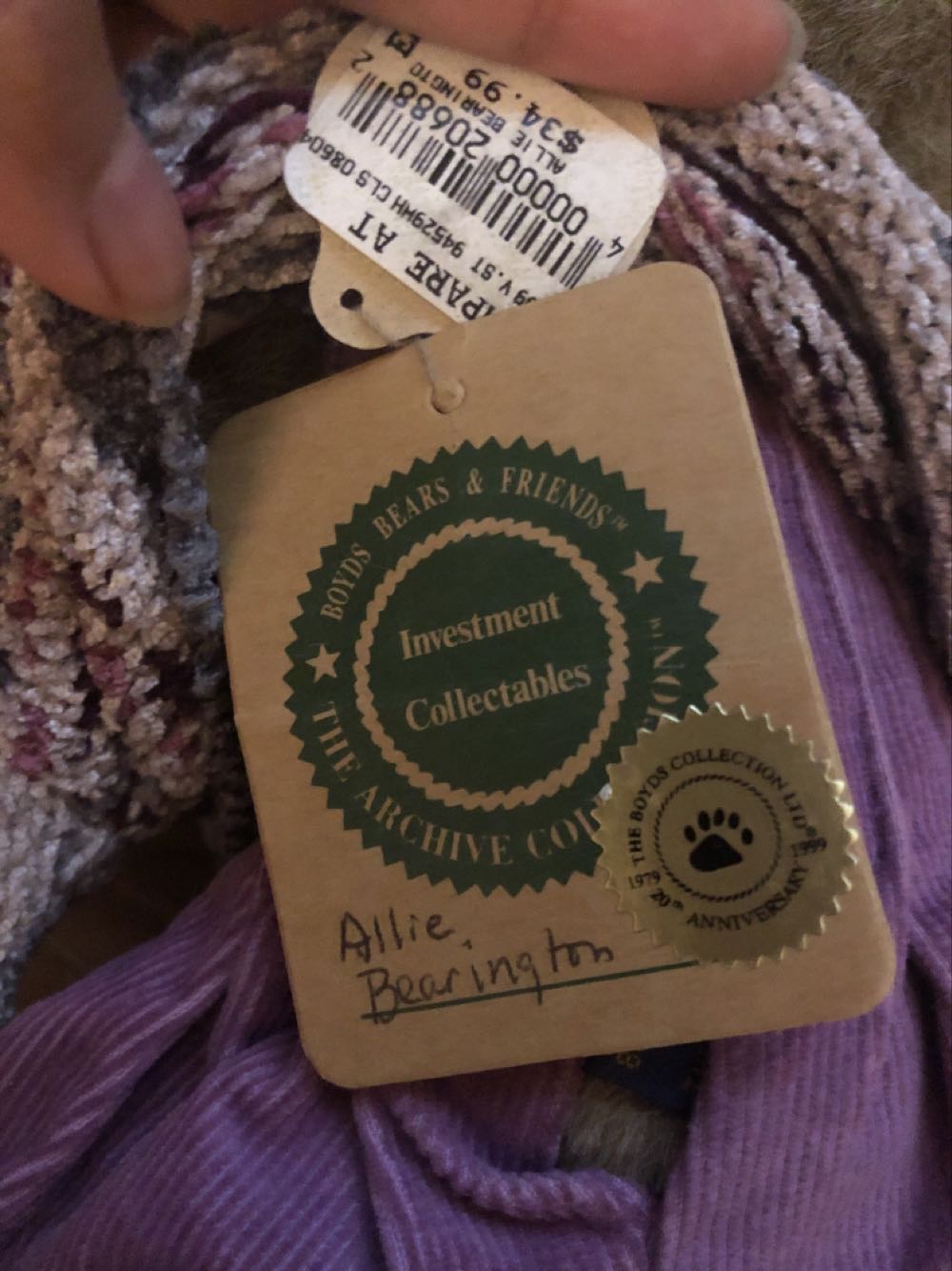 Allie Bearington  plush collectible - Main Image 2