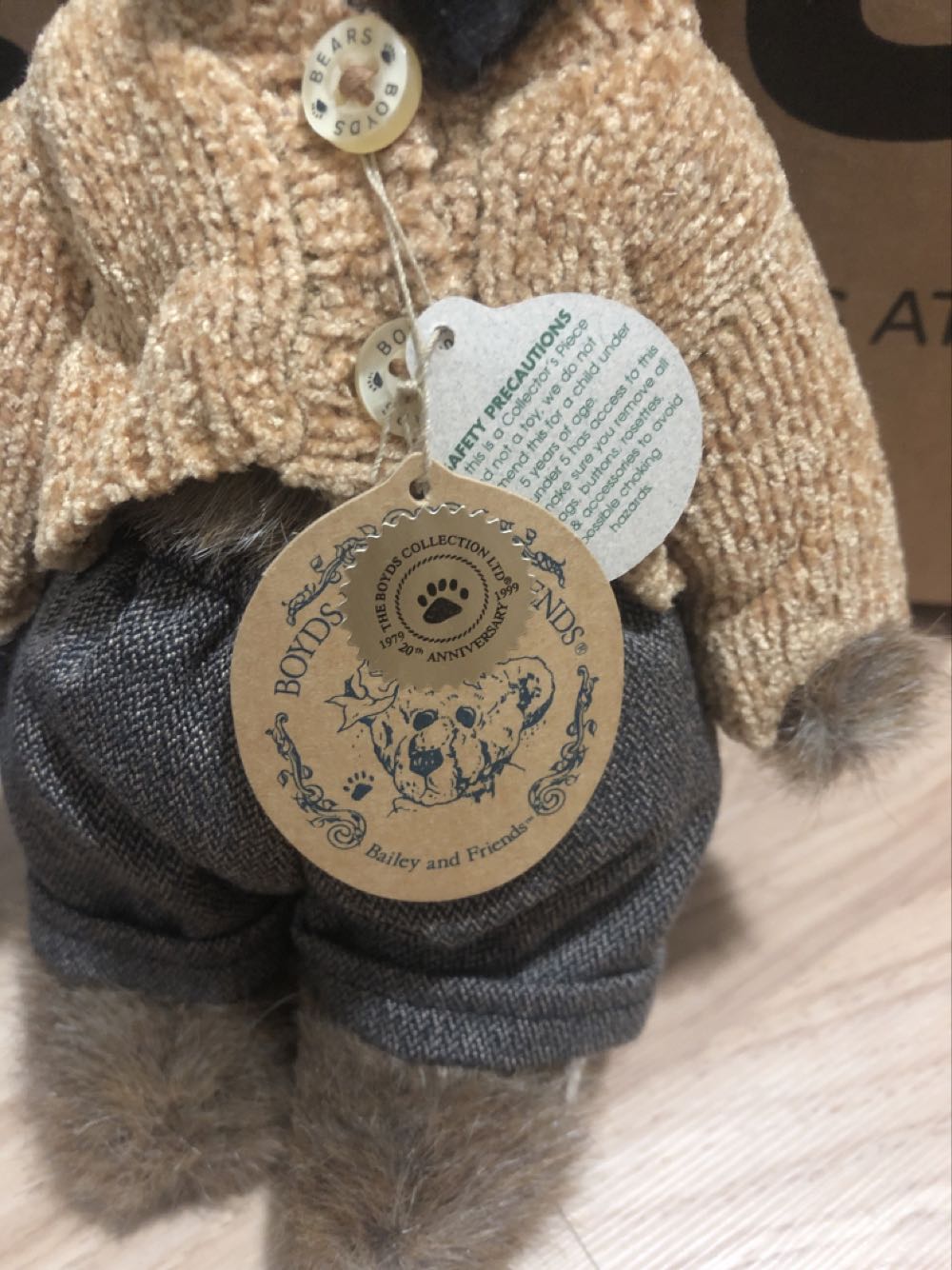 Matthew H. Bear  plush collectible - Main Image 3