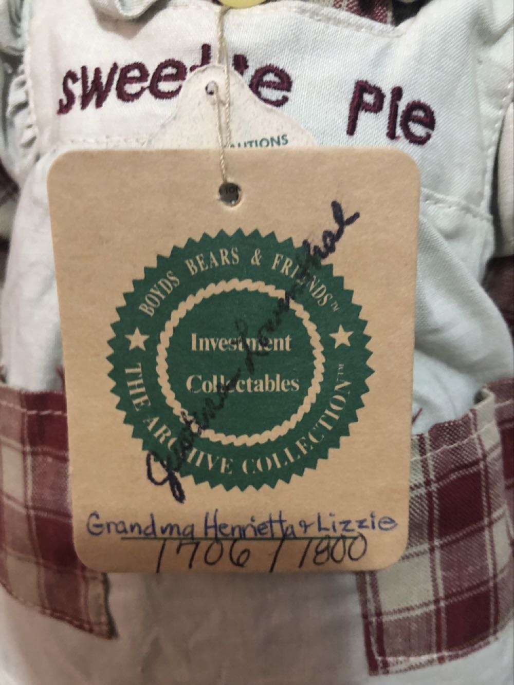 Grandma Henrietta  plush collectible - Main Image 2