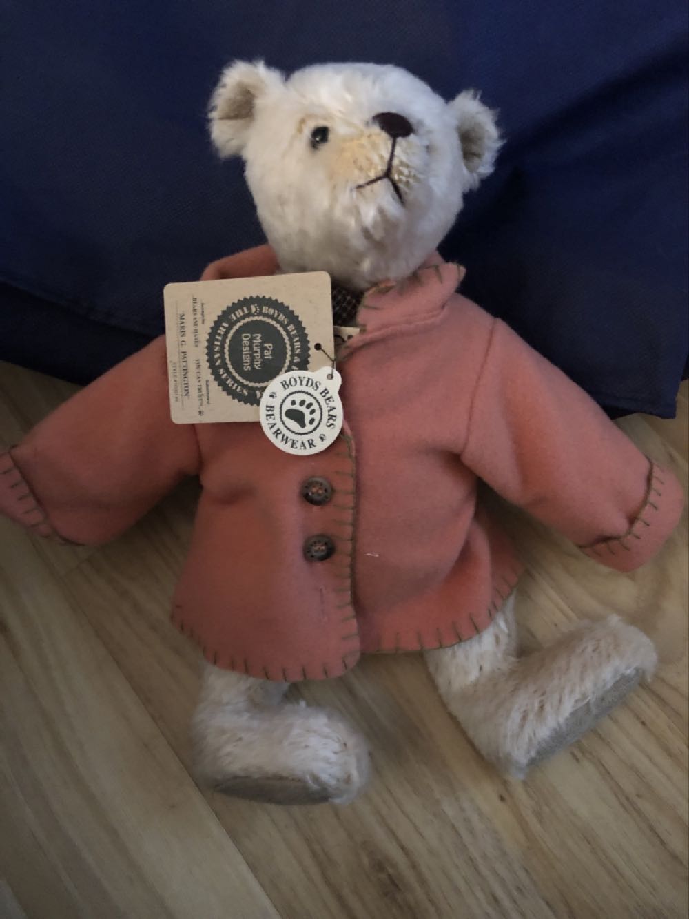 Sam The Bear - White - Patriotic