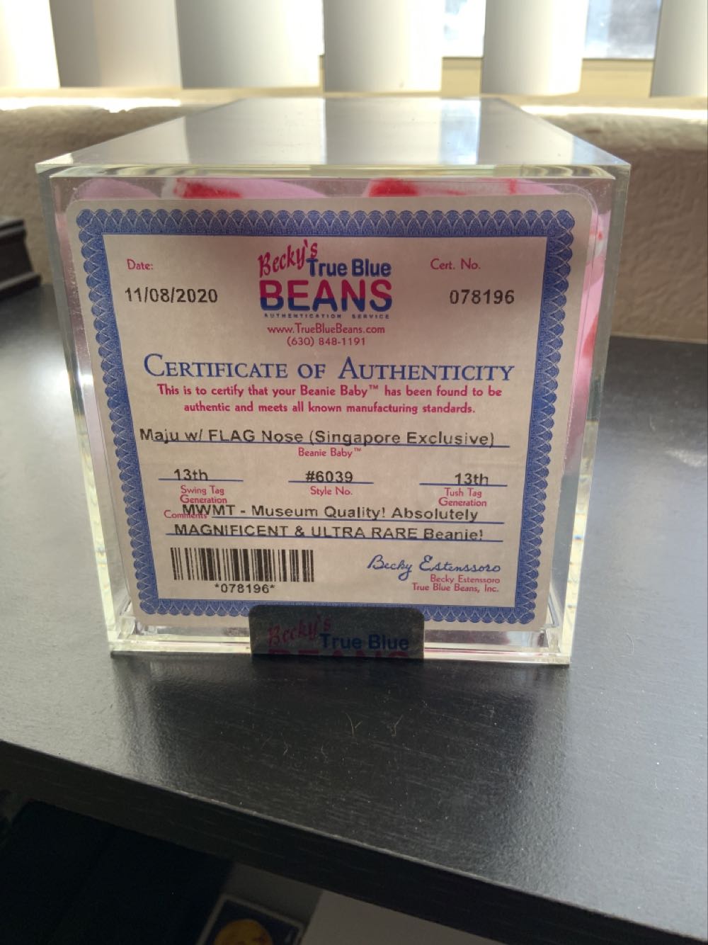 Maju Flag Nose  (United States) plush collectible - Main Image 2