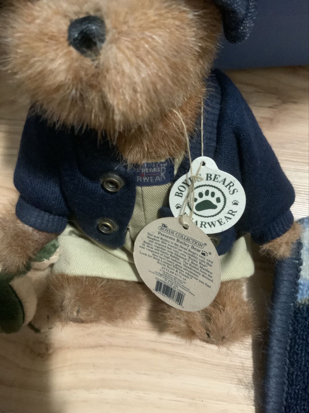 Bailey Bear  plush collectible - Main Image 2