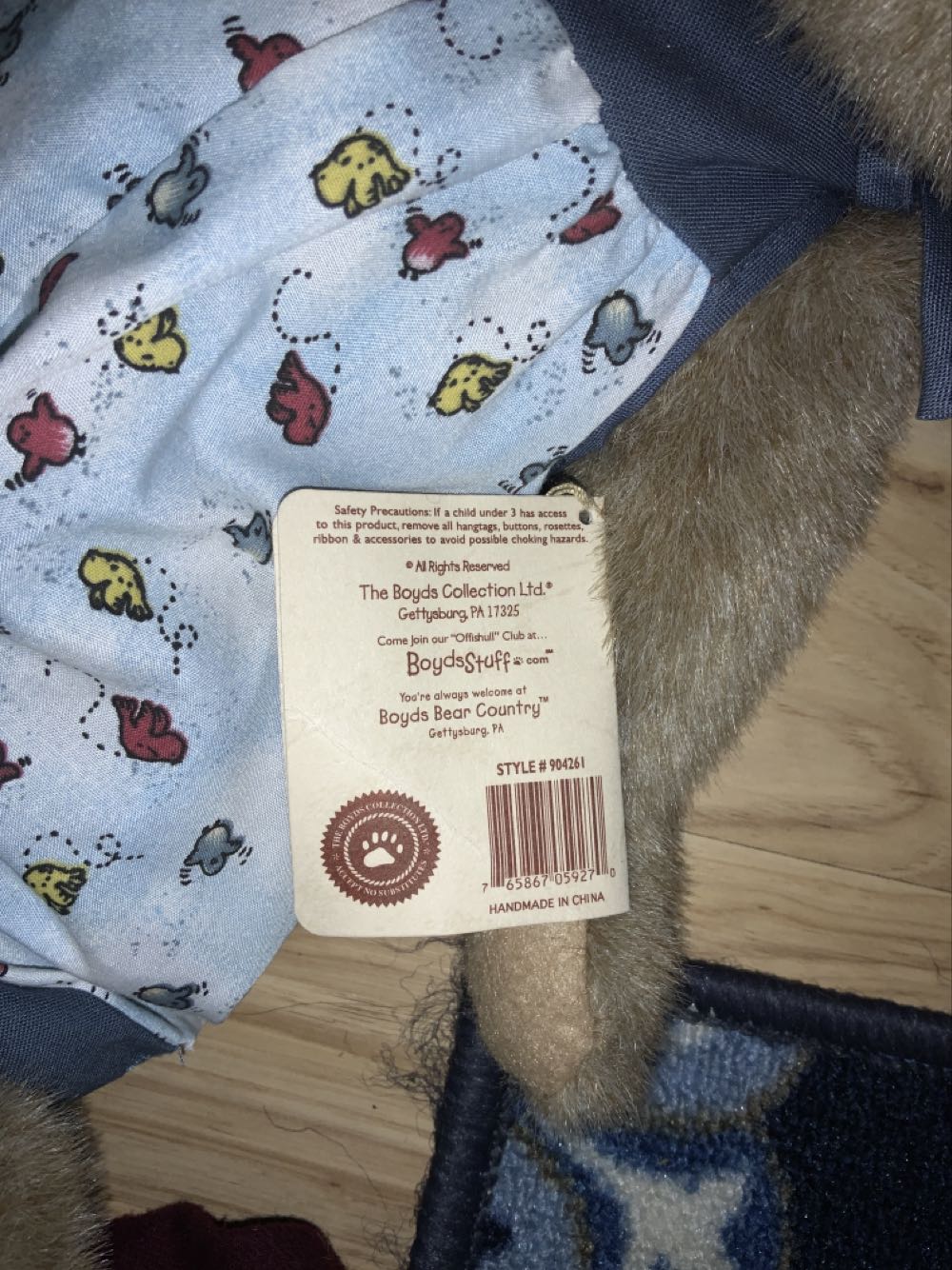 Tawny Tweeter With Scarlet  plush collectible - Main Image 2