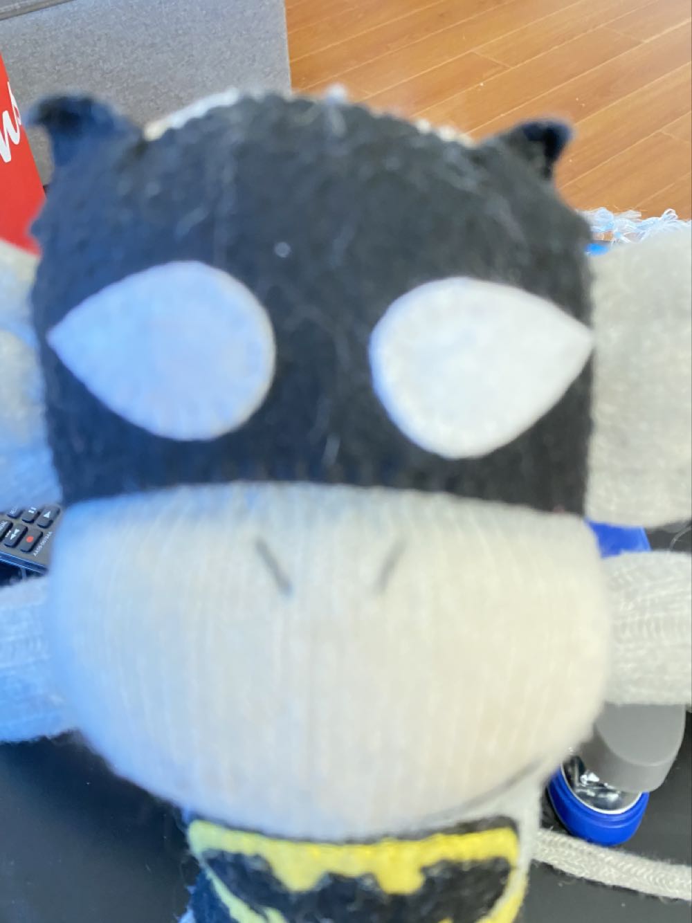 Sock Monkey Batman  plush collectible - Main Image 3