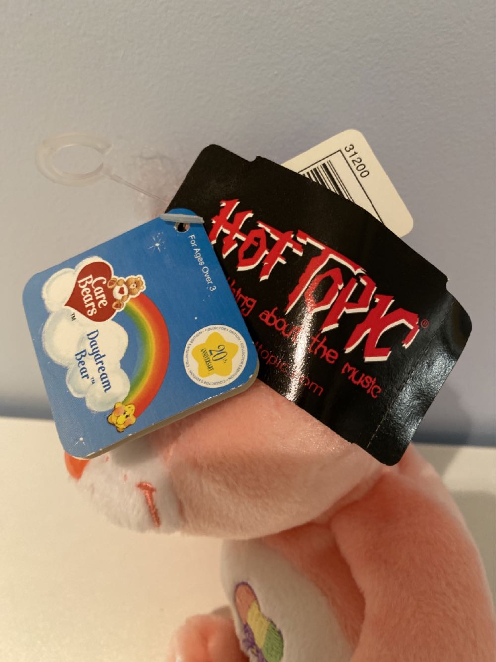 Care Bears Daydream Bear 20th HT  plush collectible [Barcode 687203312194] - Main Image 3