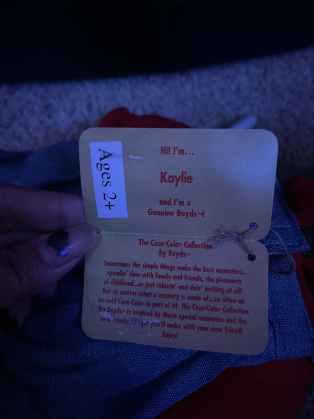 Kaylie  plush collectible - Main Image 2