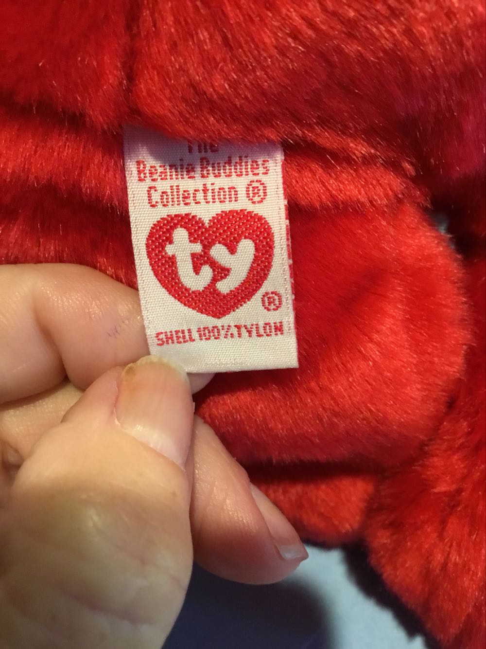 America The Beanie Buddy  (United States) plush collectible [Barcode 008421094691] - Main Image 3