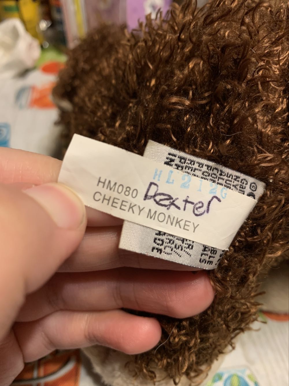 Webkinz Cheeky Monkey  plush collectible - Main Image 4