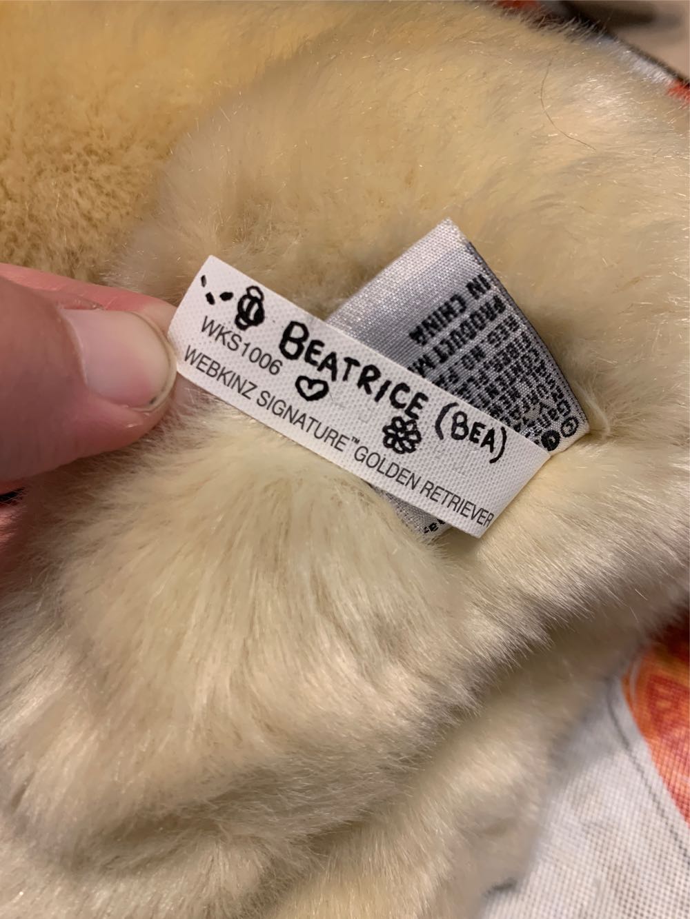 Webkinz Signature Golden Retriever  plush collectible - Main Image 3