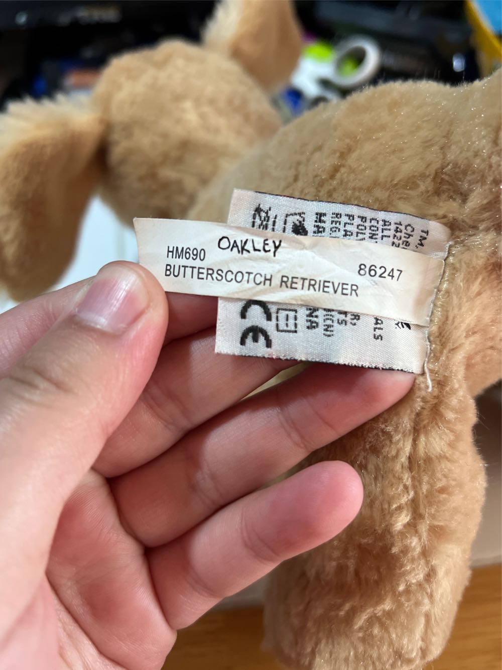 Webkinz Butterscotch Retriever  plush collectible - Main Image 2