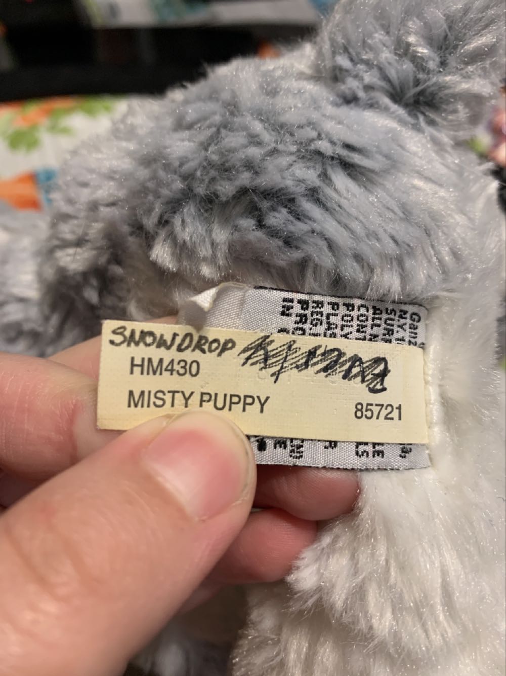 Webkinz Misty Puppy  plush collectible - Main Image 4