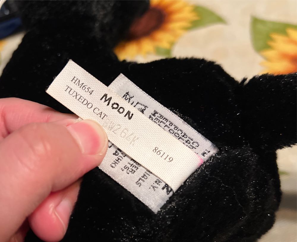 Webkinz Tuxedo Cat  plush collectible - Main Image 2